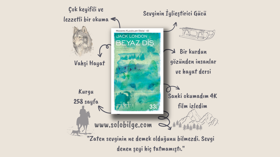 Jack London Beyaz Diş Kitap İnceleme - Kitap Yorumu beyaz-dis-kitap-inceleme-yorum-konusu-karakterleri
